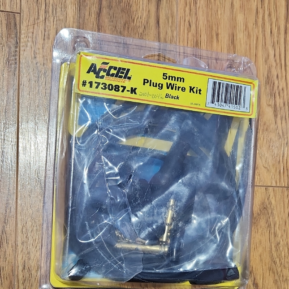 5mm Black Plug Wire Kit